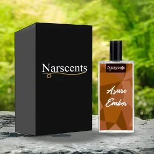 Azure Ember Perfume Display