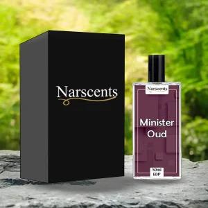 Minister Oud Perfume Display