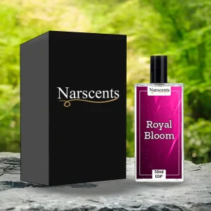 Royal Bloom Perfume Display