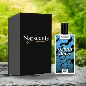 Urban Blaze Perfume Display